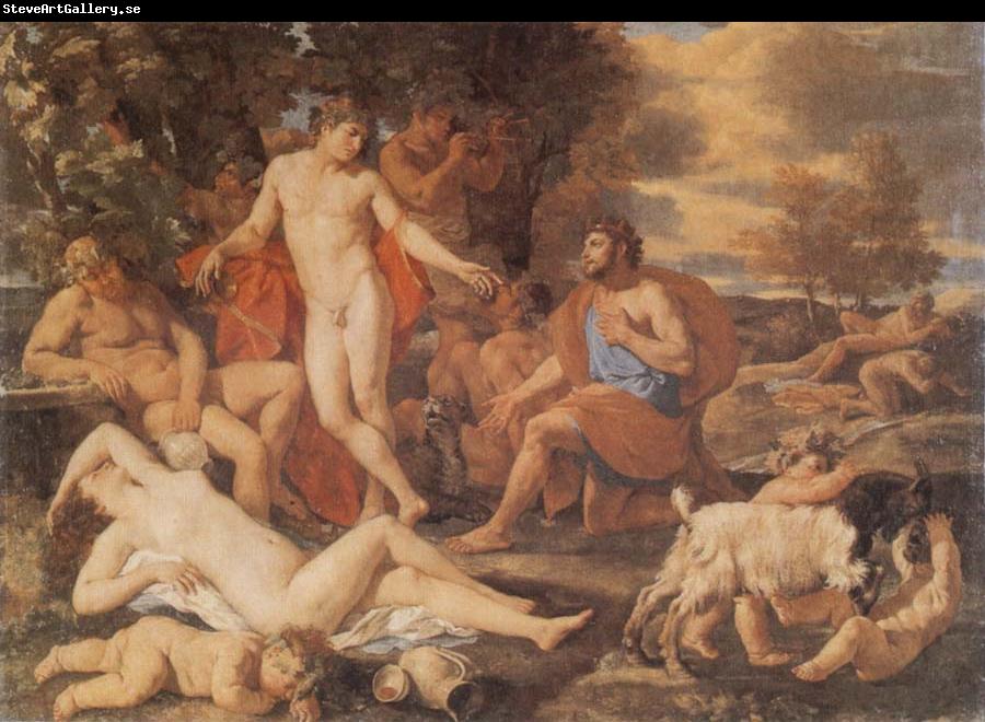 Nicolas Poussin Midas and Bacchus